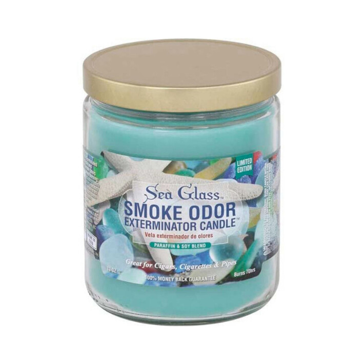SALE! Sea Glass Smoke Odor Candle