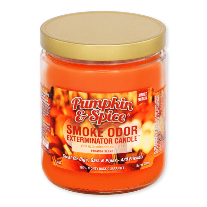 Pumpkin &amp; Spice Smoke Odor Candle