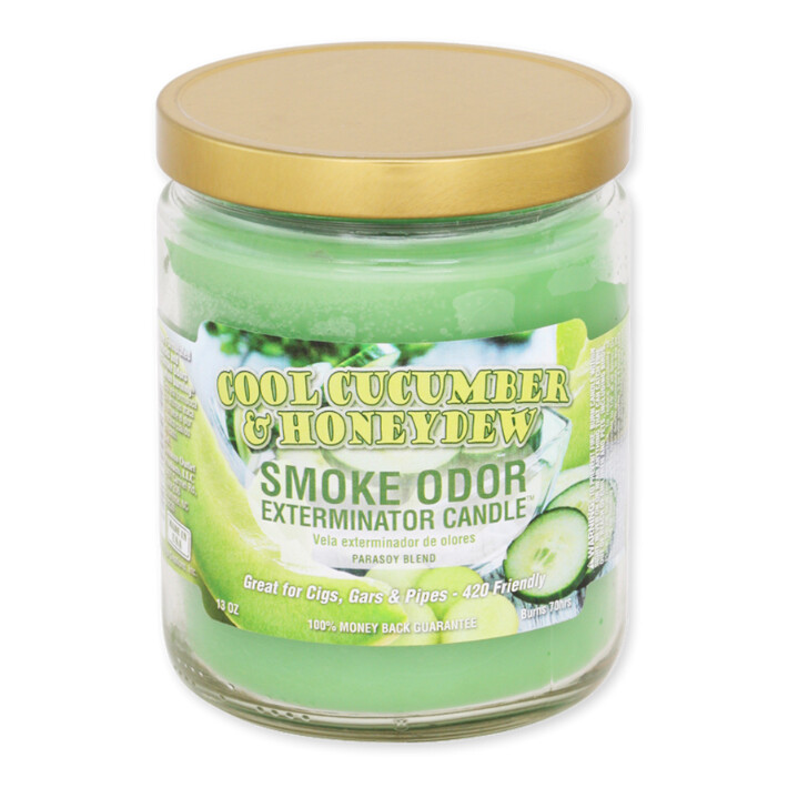 SALE! Cool Cucumber Smoke Odor Candle
