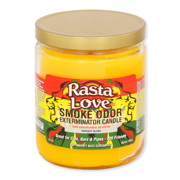 Rasta Love Smoke Odor Candle