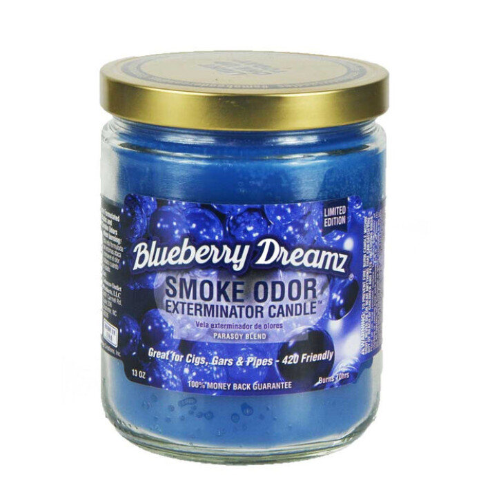 Blueberry Dreamz Smoke Odor Candle