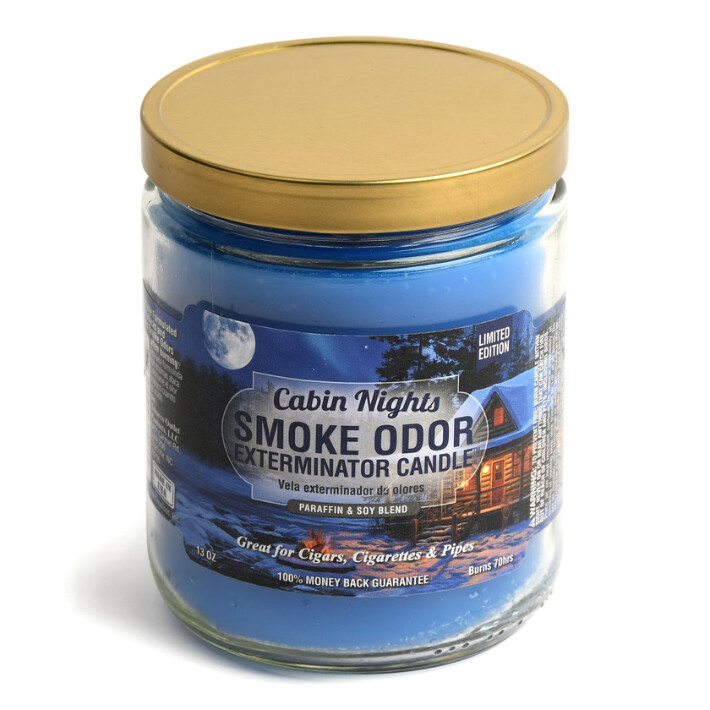 Cabin Nights Smoke Odor Candle