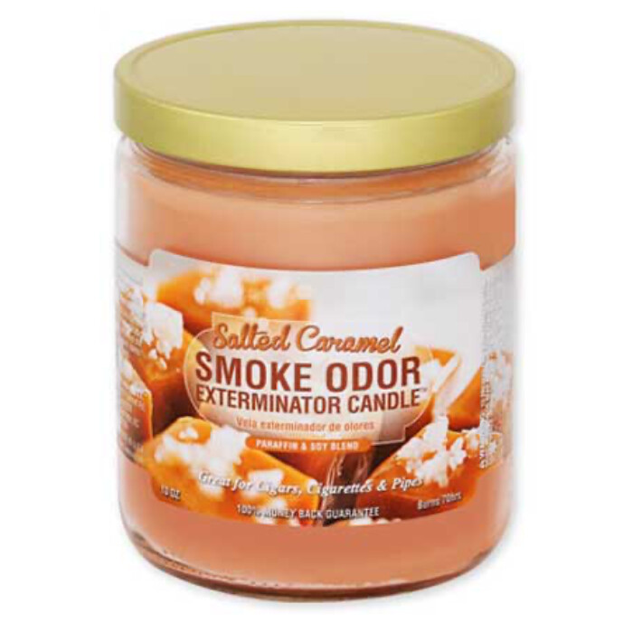 Salted Caramel Smoke Odor Candle