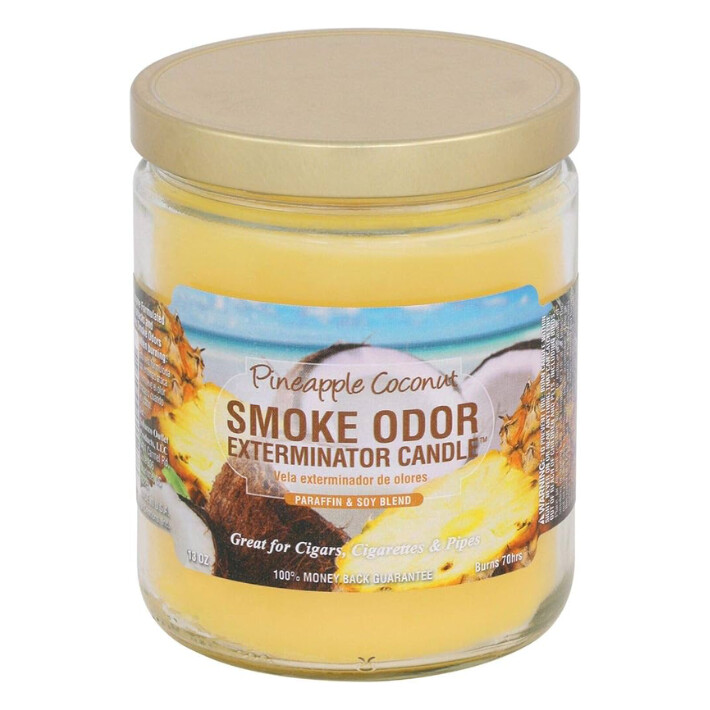 Pineapple Coconut Smoke Odor Candle