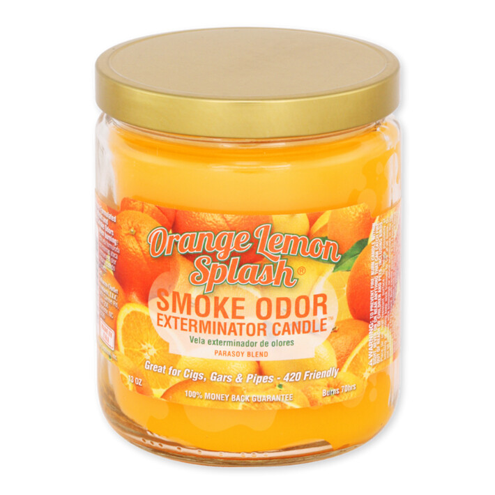 Orange Lemon Splash Smoke Odor Candle