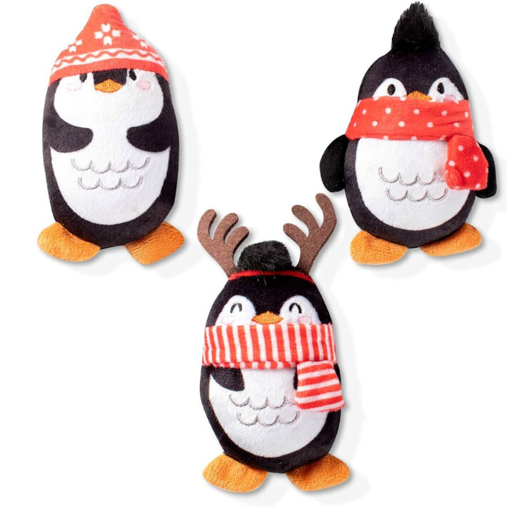 3 Piece Penguin Pet Toy