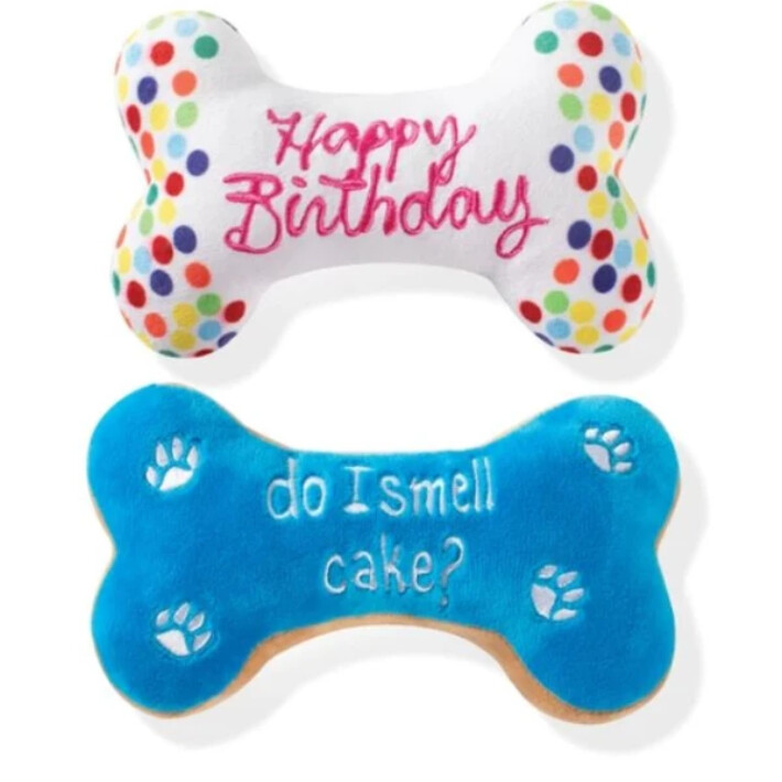 Birthday Bone Pet Toy