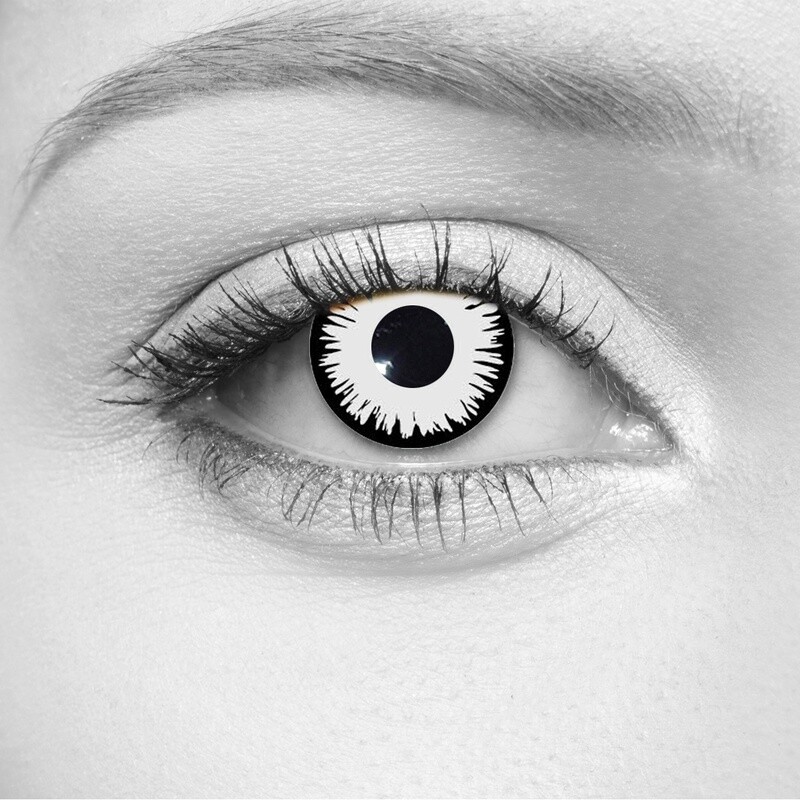 Angelic White Cosmetic Contact Lenses