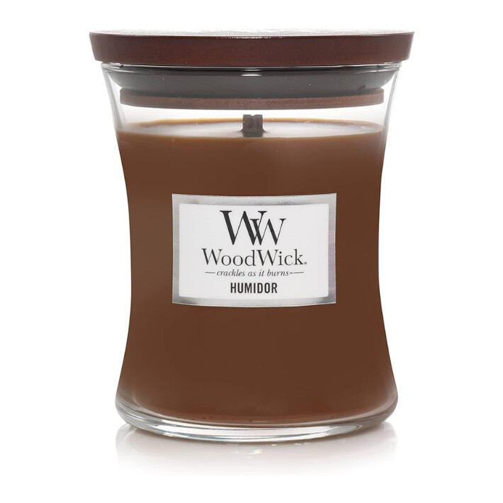 Humidor Hourglass WoodWick Candle