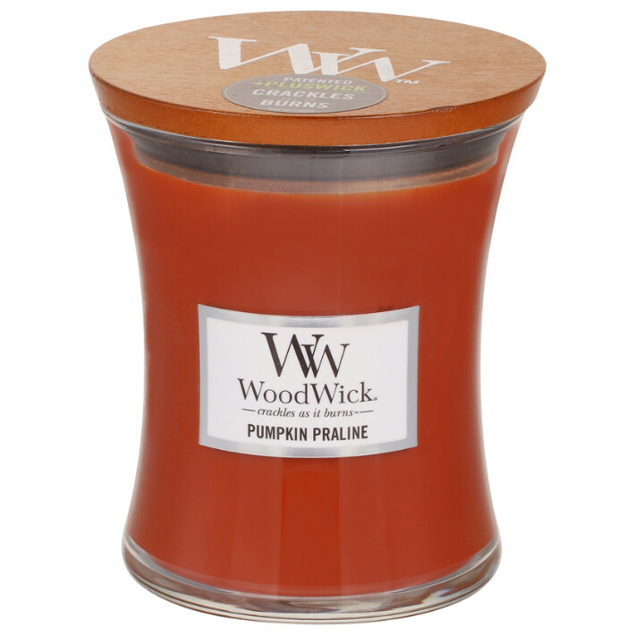 Pumpkin Praline  Hourglass WoodWick Candle
