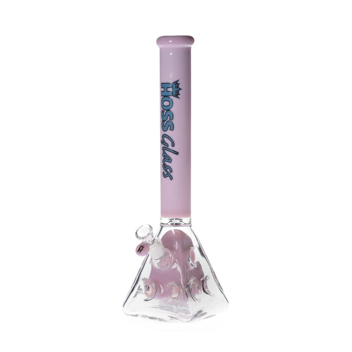 18&quot; Color Inside Swiss Pyramid Beaker Hoss Glass
