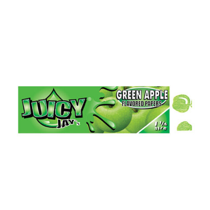 Juicy Jays Green Apple 1.25&quot; Papers