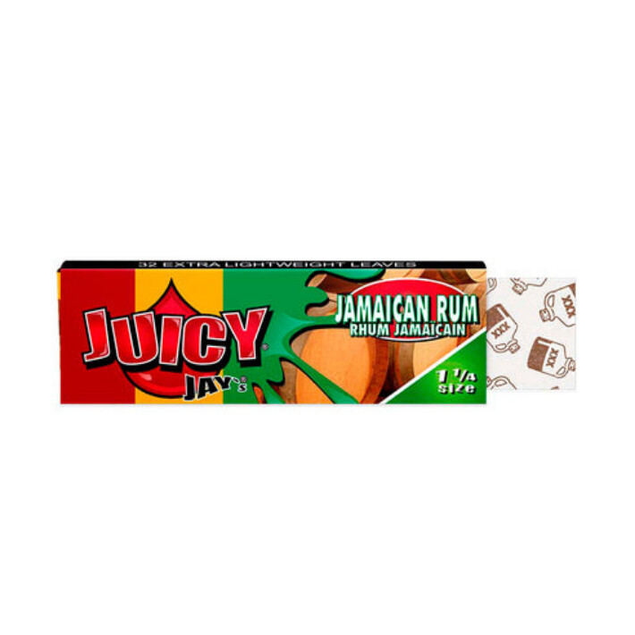 Juicy Jays Jamaican Rum 1.25&quot; Papers