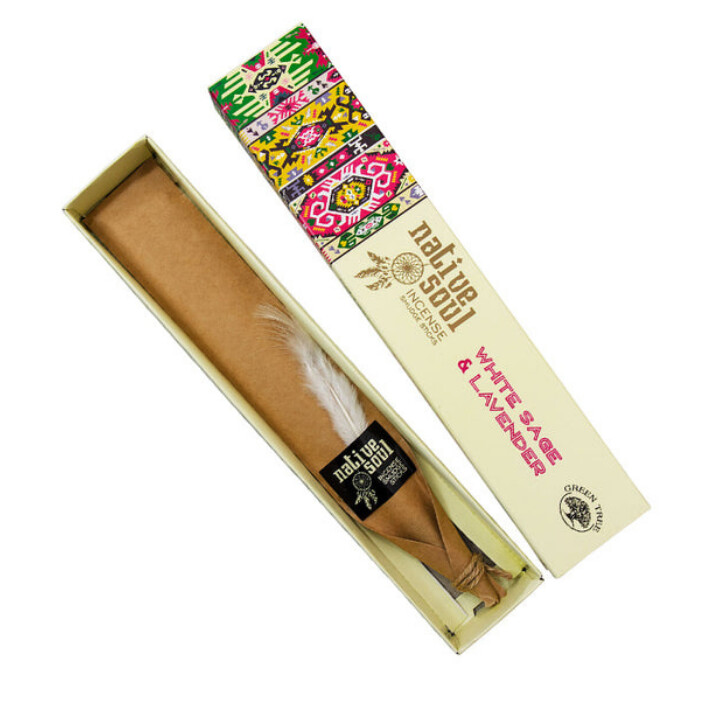 White Sage &amp; Lavender Native Soul Incense