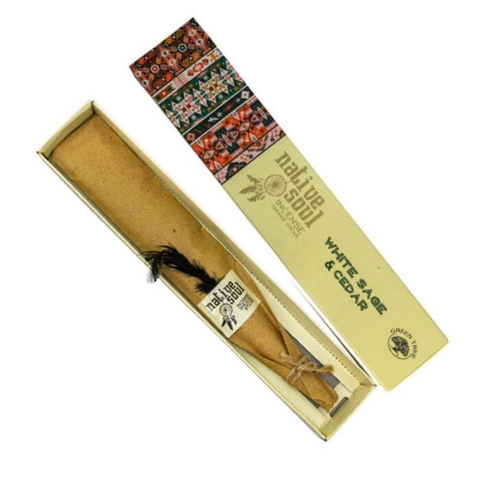 White Sage &amp; Cedar Native Soul Incense