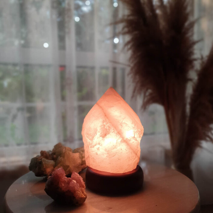 Top Polished Point Himalayan Salt Lamp