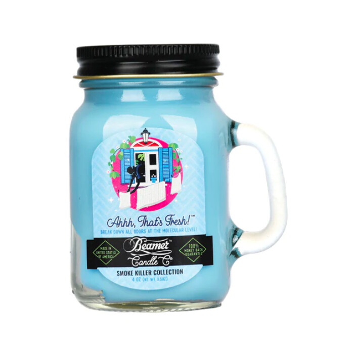 Ahhh, That&#39;s Fresh 4oz Beamer Candle
