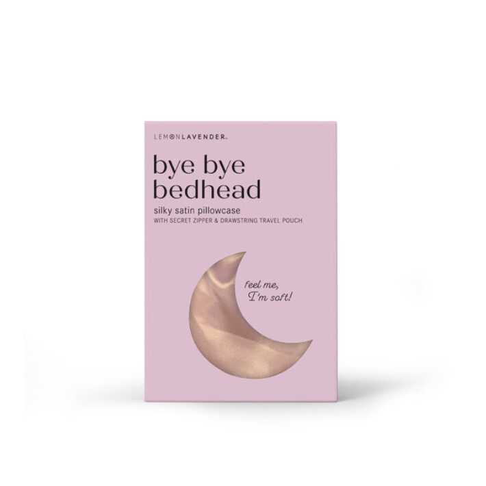 Bye Bye Bedhead Satin Pillowcase by LemonLavender