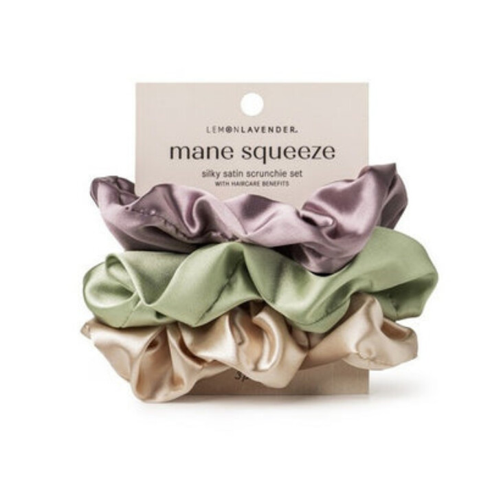 Mane Squeeze Satin Scrunchie Set