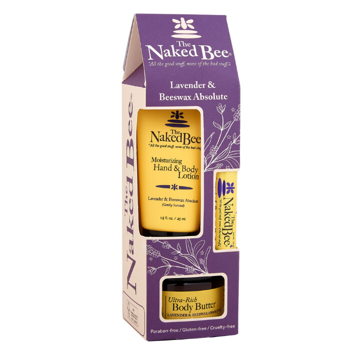 Lavender &amp; Beeswax Absolute Gift Set by The Naked Bee