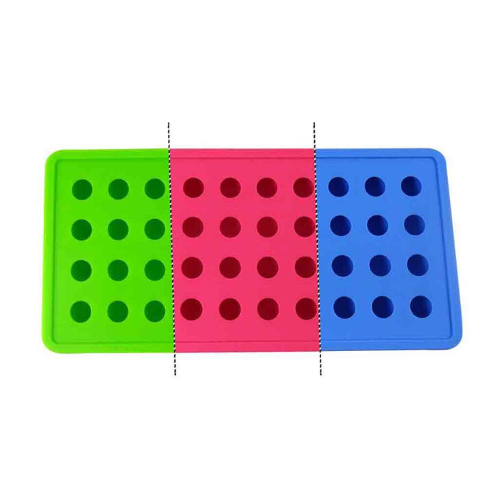 40 Cavity Ice Ball Mold Silicone Gummy Mold