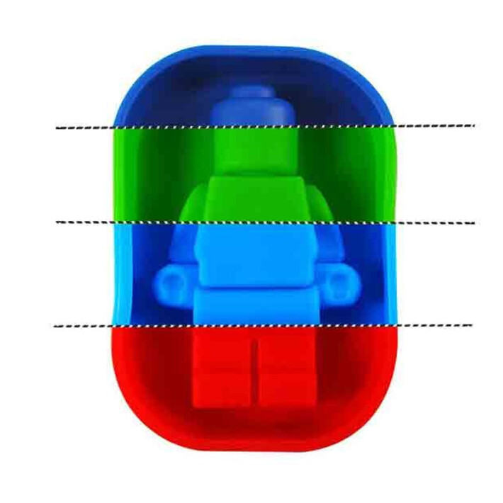 Single Lg Robot Silicone Gummy Mold