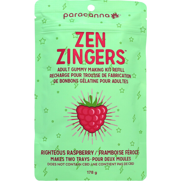 Raspberry Gummy Making Refill - Zen Zingers