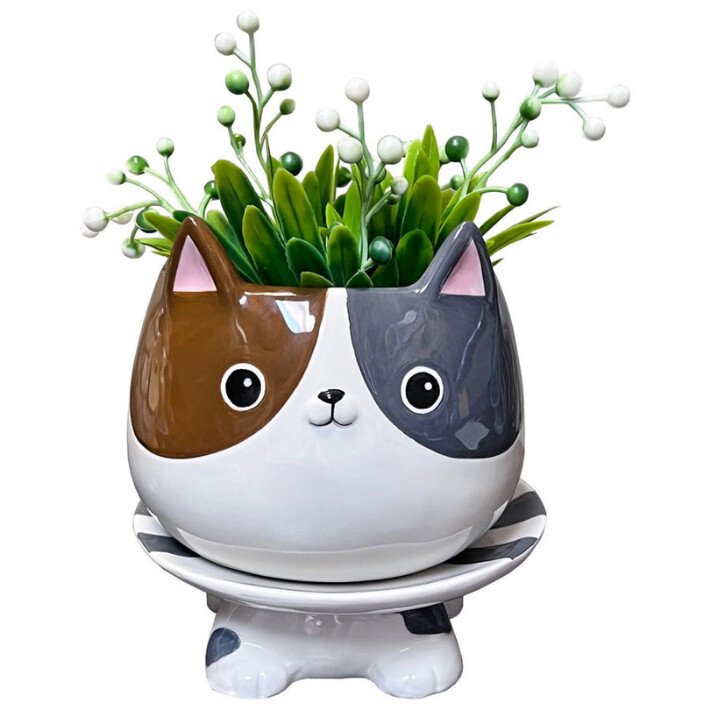 Cat&#39;s Meow Footsie Planter