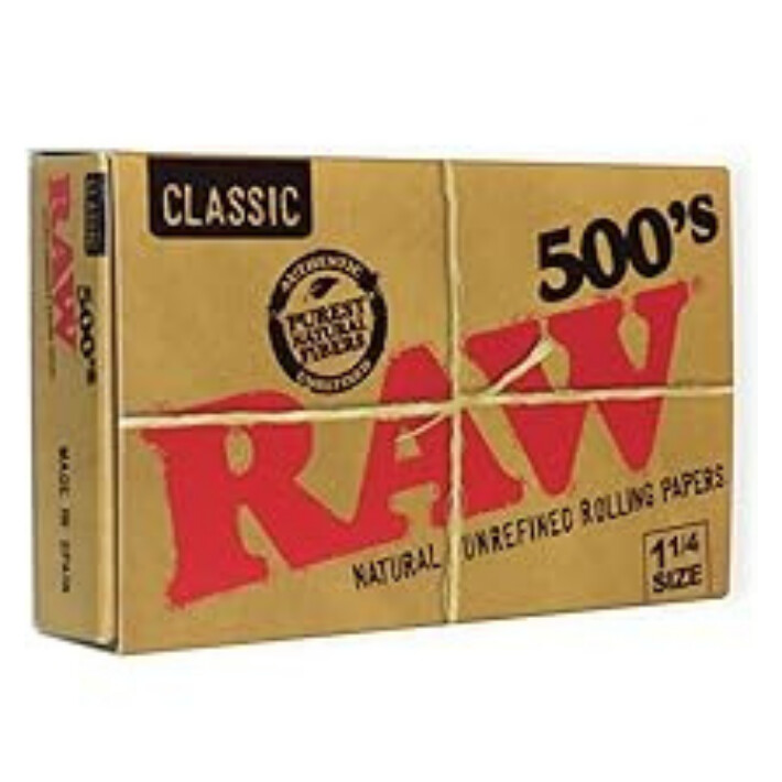 Raw 500&#39;s 1.25&quot; Papers
