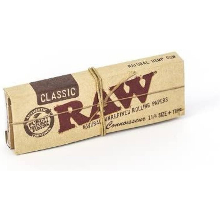 Raw Connoisseur w/Tips 1.25&quot;