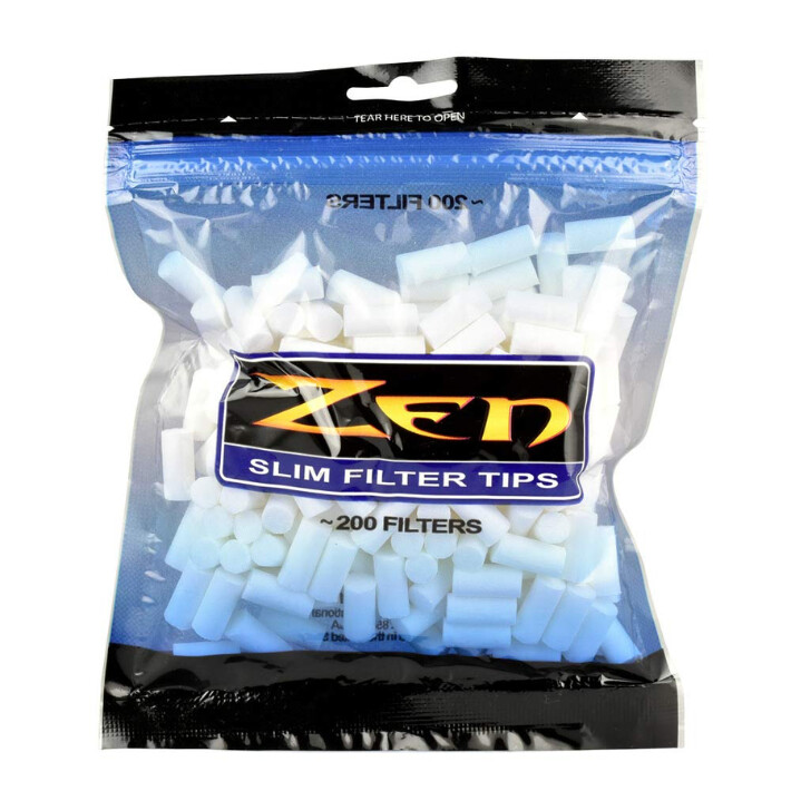Zen Slim Filters 200/bagCotton Filters