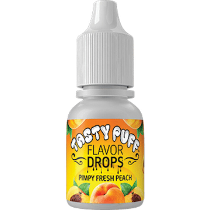 Pimpy Fresh Peach Tasty Puff Flavor Drops