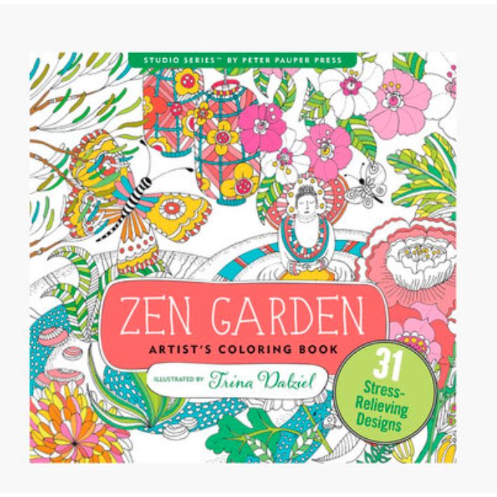 Zen Garden Coloring Book