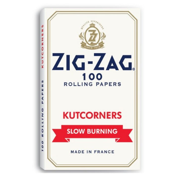 Zig Zag 1.0&quot; White Kut Corners