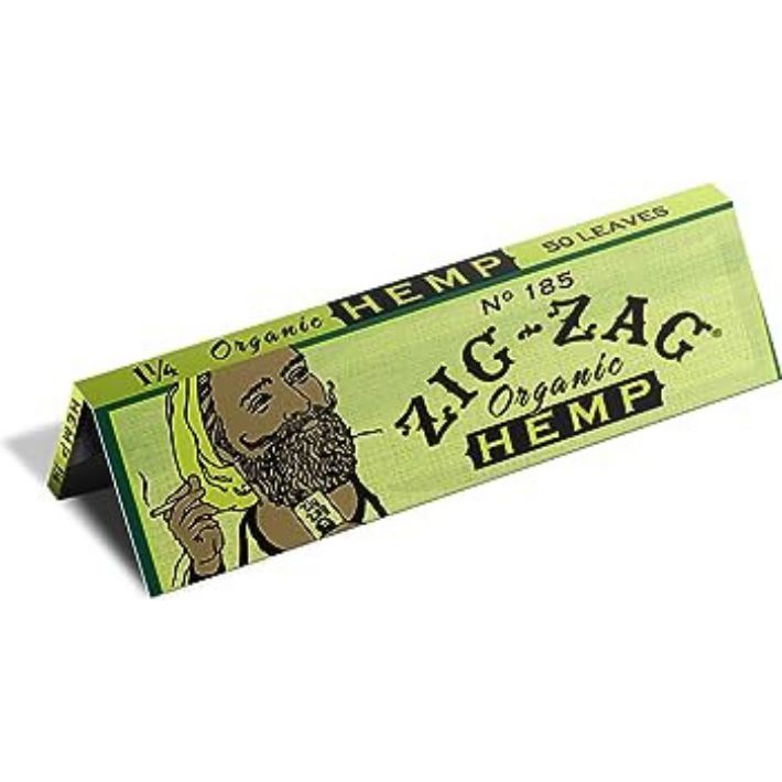 Zig Zag 1.25&quot; Organic Hemp Paper