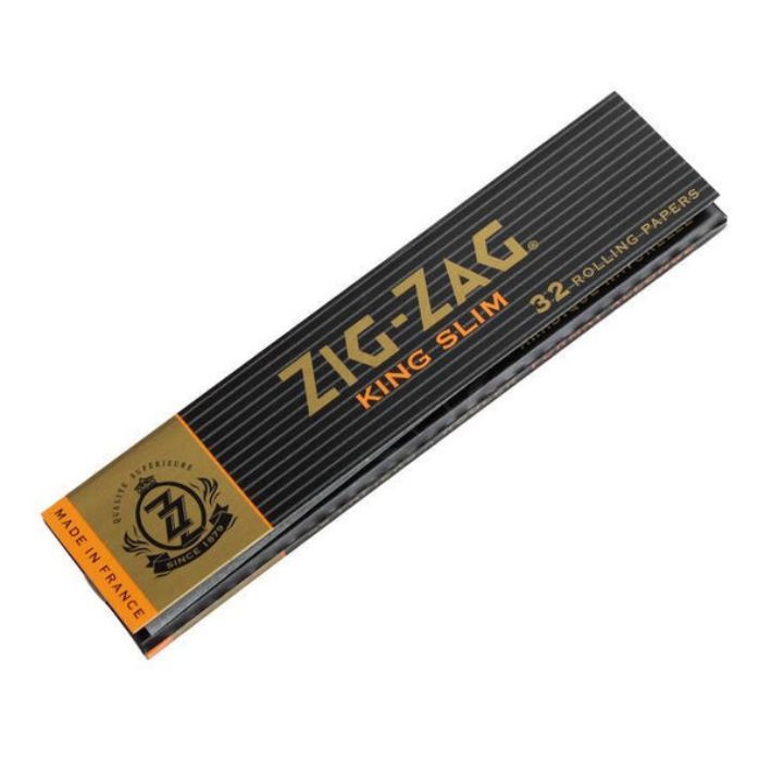 Zig Zag King Slim Flax Papers
