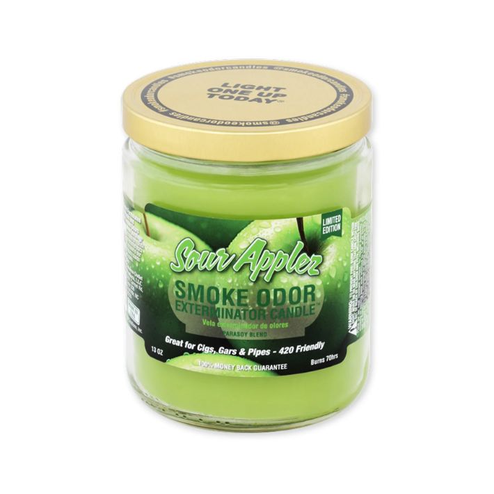 Sour Apple Smoke Odor Candle