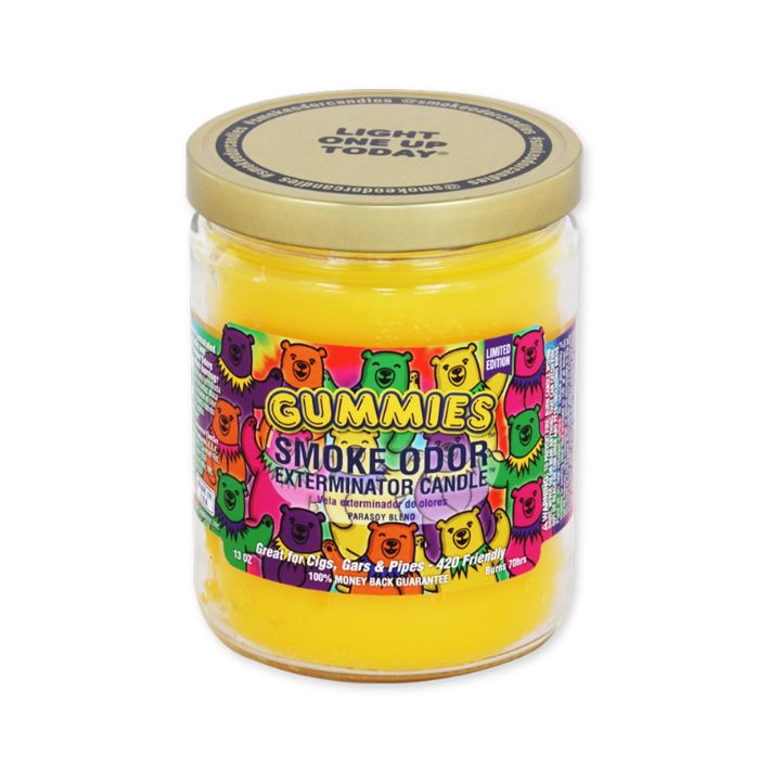 Gummies Smoke Odor Candle