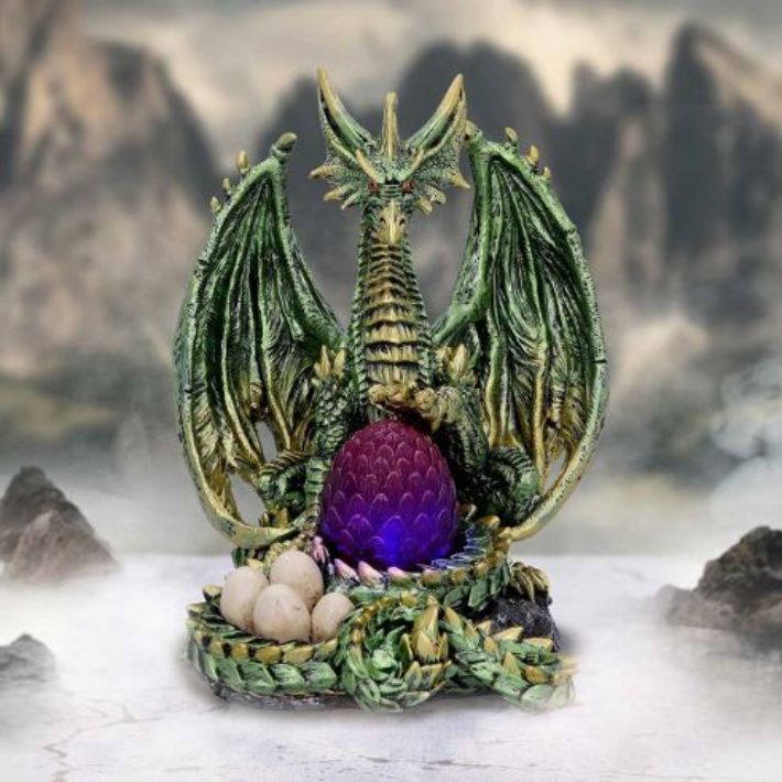#157N Light Bearer Dragon w/ Light Up Egg