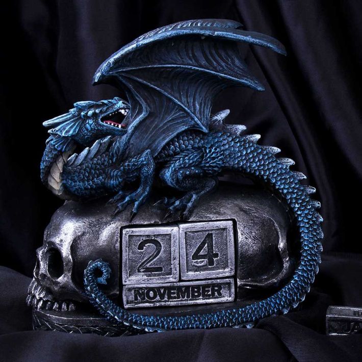 #73N Year Keeper Dragon Block Calender 5.5&quot;