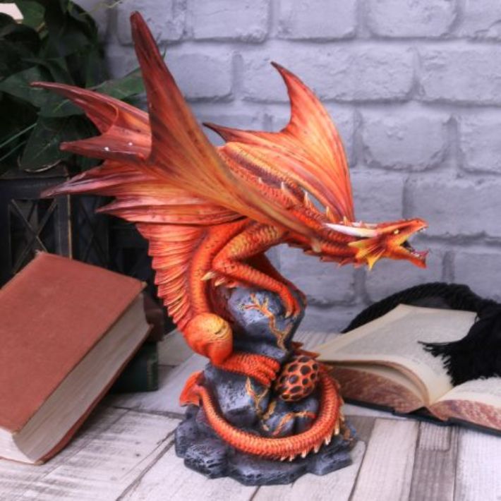 #51N Fire Dragon by Anne Stokes 9.7&quot;