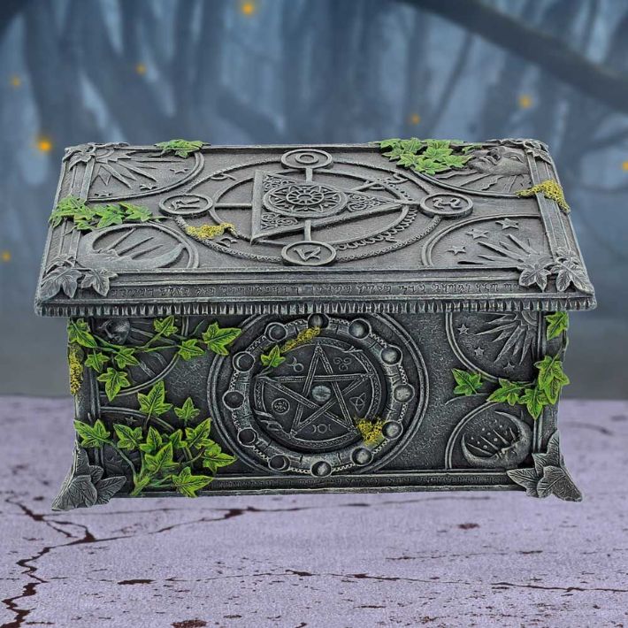 #4N Wiccan Pentagram Tarot Box