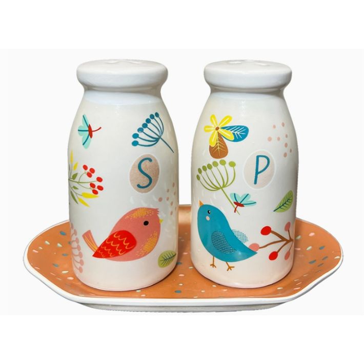 Birds of Happiness Salt &amp; Pepper Shaker Set
