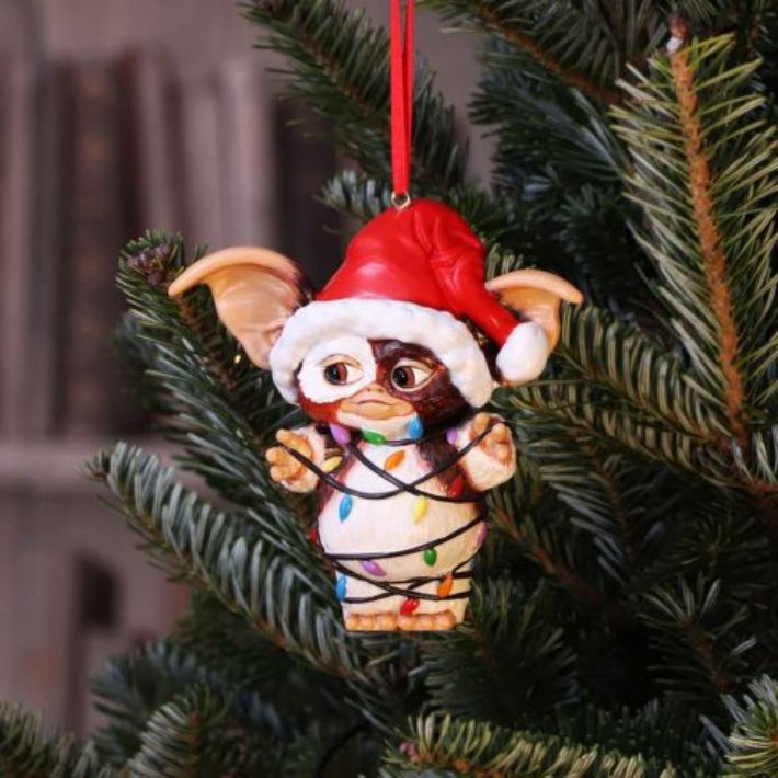 Gremlins Gizmo in Fairy Lights Ornament