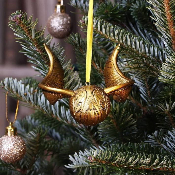 Harry Potter Golden Snitch Ornament 3.5&quot;