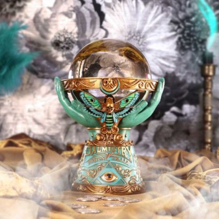 #139N The Teller Crystal Ball Holder