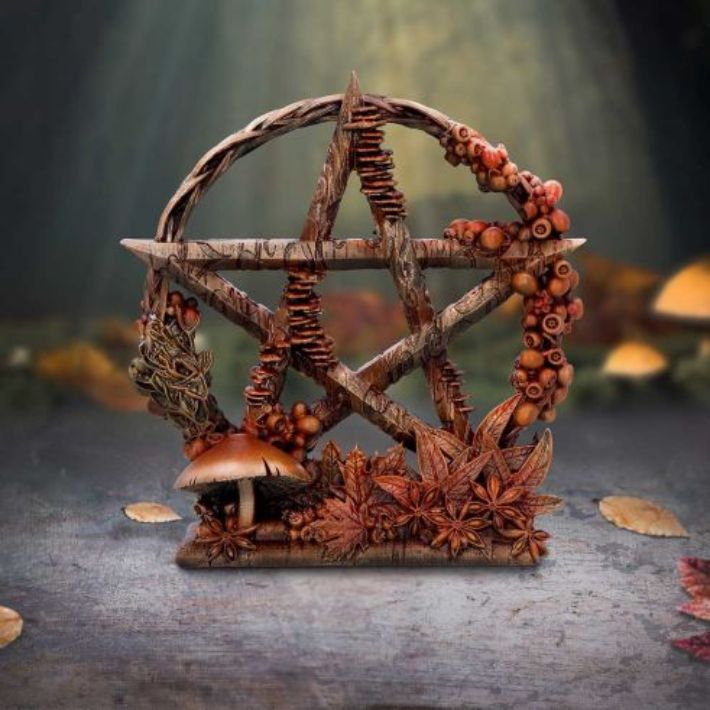 #46N Season of the Pentagram Mabon Figurine (Autumn)