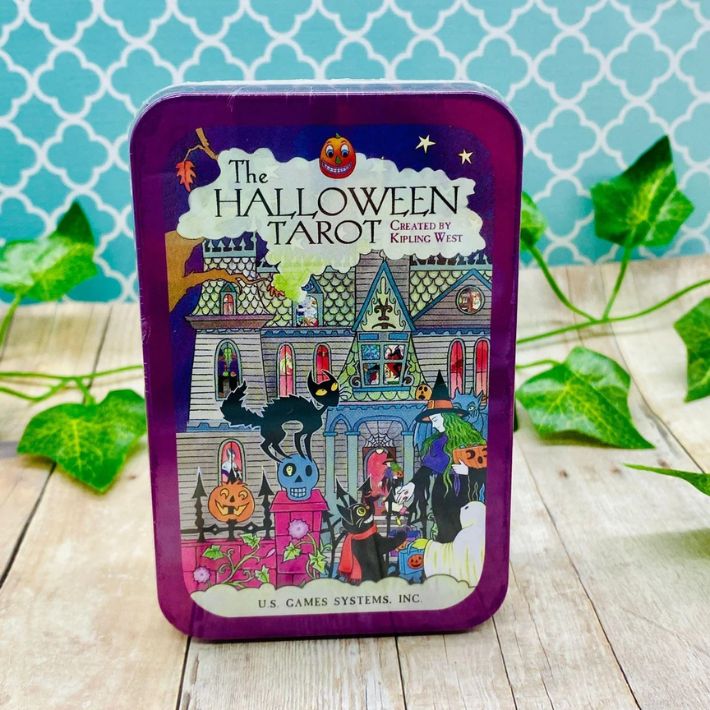 Halloween Tarot in Tin