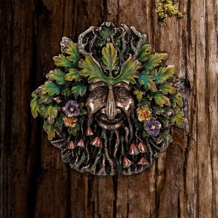 #93N Spring Equinox Wall Mounted Tree Spirit