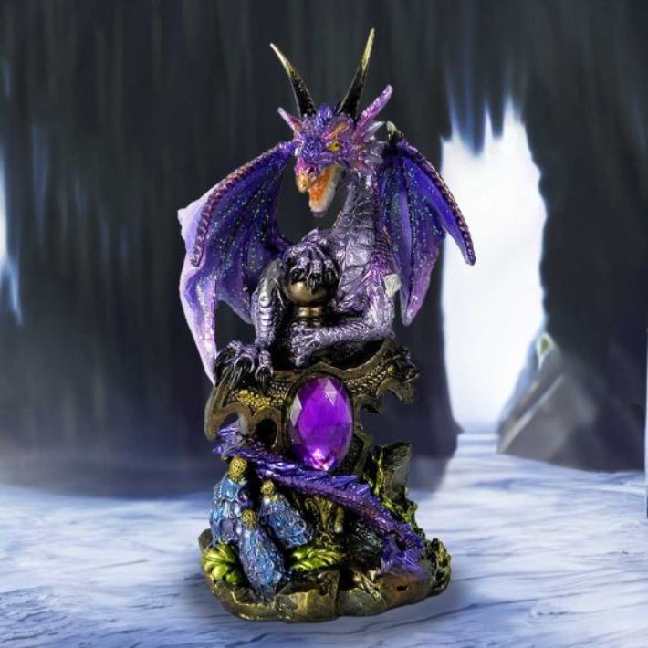 #125N Galeru Metallic Dragon Figurine